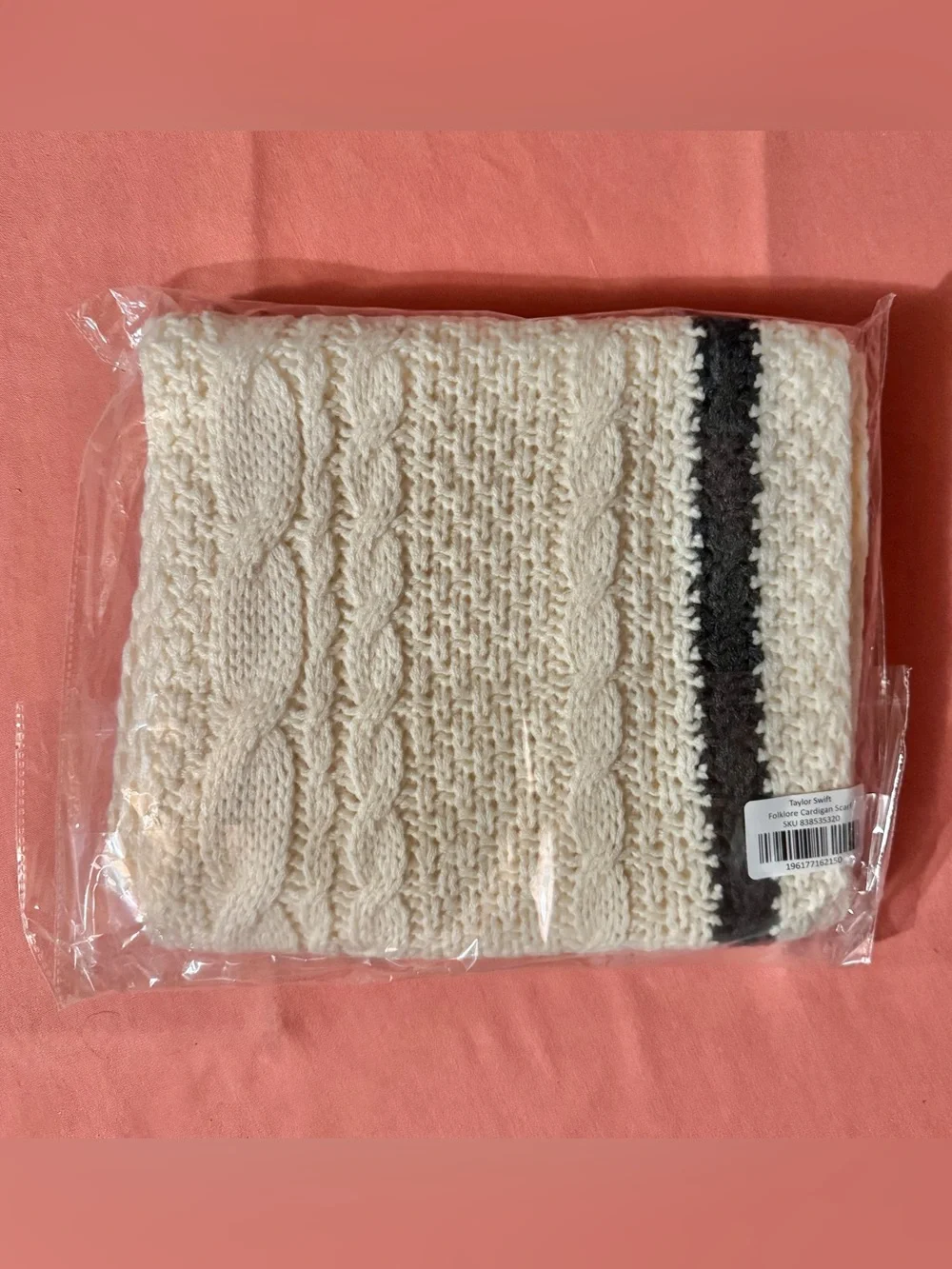 Taylor Swift Folklore Cardigan Scarf NIB